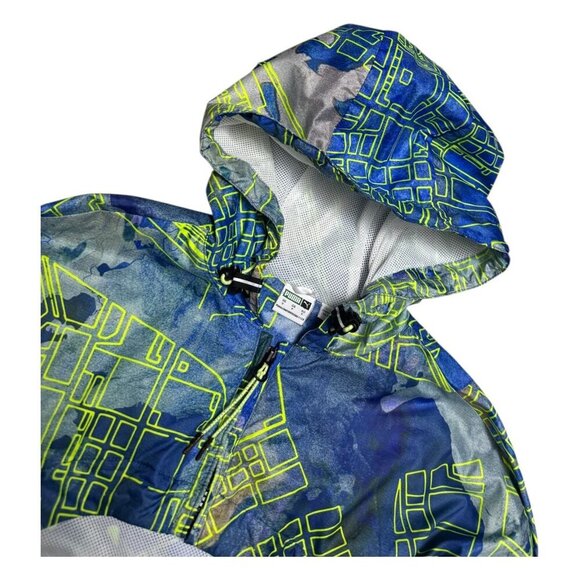 PUMA x CENTRAL SAINT MARTINS Day Zero Crop Running Workout Jacket Womens Small - Picture 8 of 11
